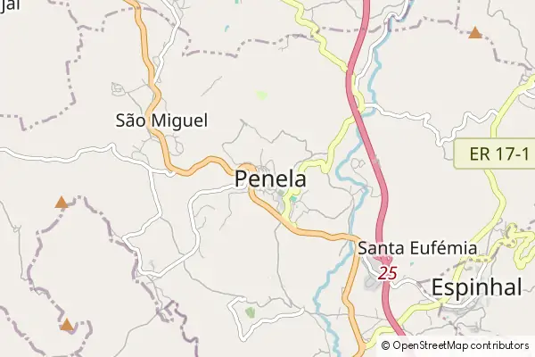 Mapa Penela