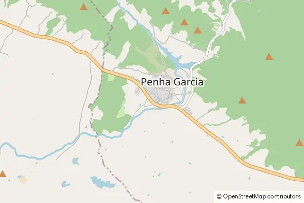 Mapa Penha Garcia