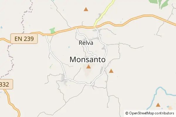 Mapa Monsanto