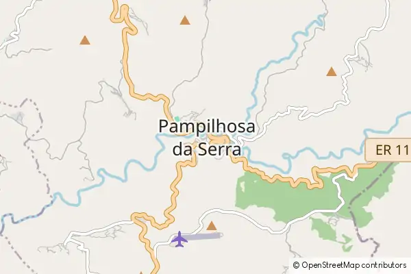 Mapa: Pampilhosa da Serra • © OpenStreetMap contributors Mapa Pampilhosa da Serra