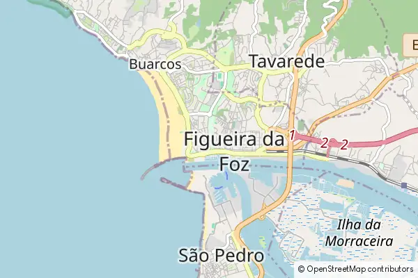 Mapa Figueira da Foz