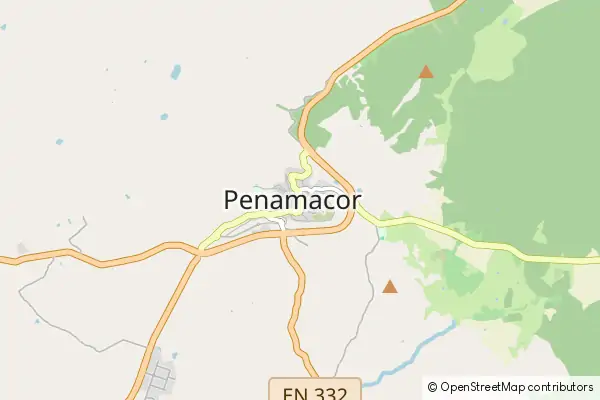 Mapa Penamacor