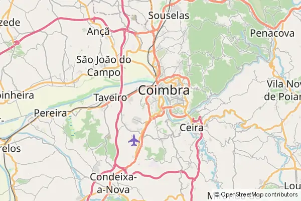 Mapa Coimbra