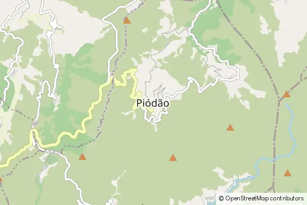 Mapa Piódão