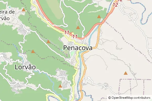 Mapa Penacova