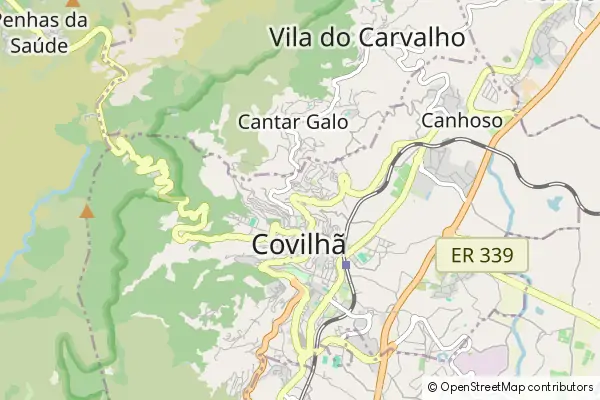Mapa Covilhã