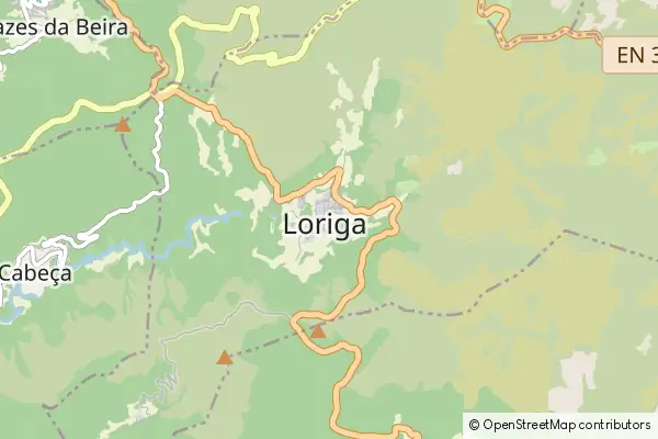 Mapa Loriga