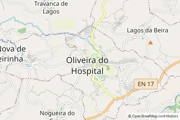 Mapa Oliveira do Hospital