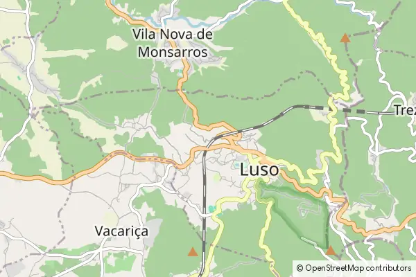 Mapa Bussaco