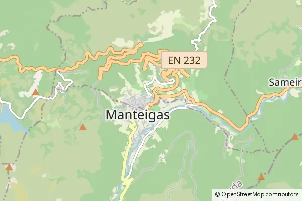 Mapa Manteigas