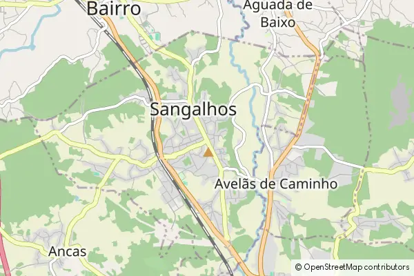 Mapa Sangalhos