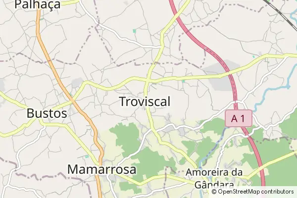 Mapa Troviscal