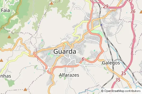 Mapa Guarda