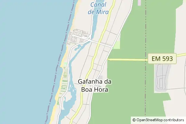 Mapa Gafanha da Boa-Hora