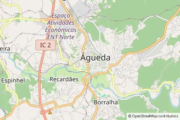 Mapa Águeda