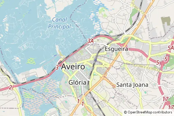 Mapa Aveiro