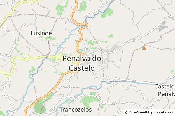 Mapa Penalva do Castelo