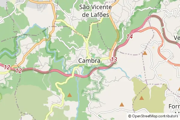 Mapa Cambra