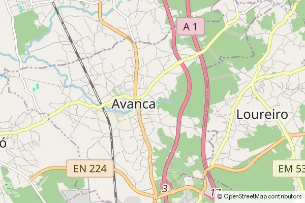 Mapa Avanca