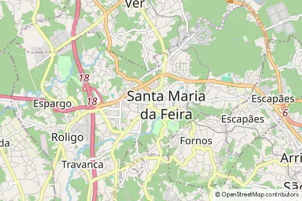 Mapa Santa Maria da Feira