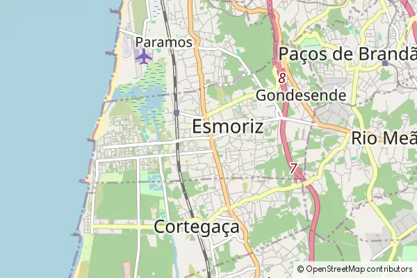 Mapa Esmoriz