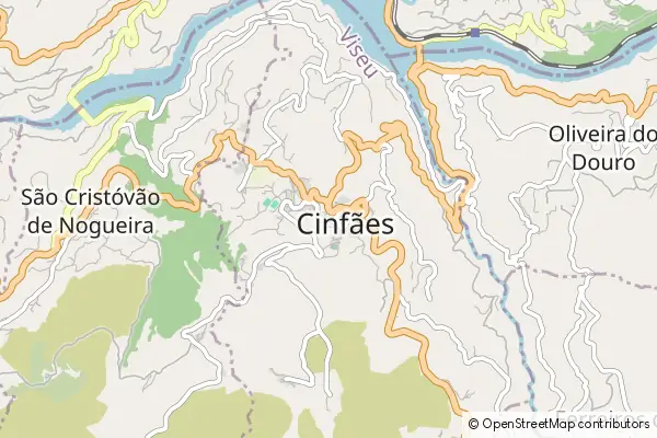Mapa Cinfães