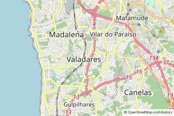 Mapa Valadares