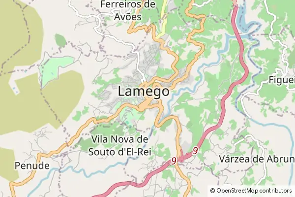 Mapa Lamego