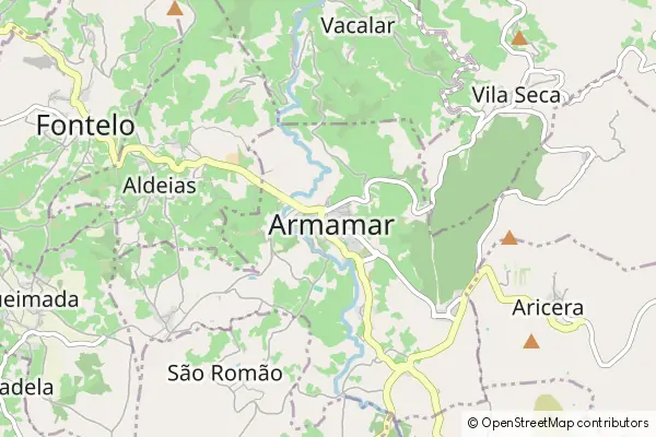 Mapa Armamar