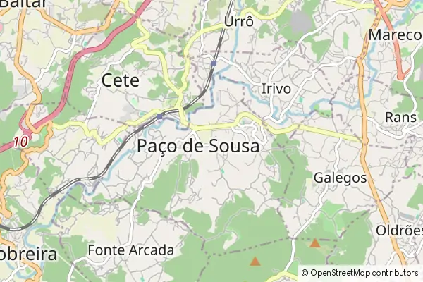 Mapa Paço de Sousa