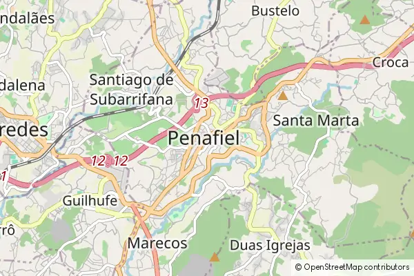 Mapa Penafiel
