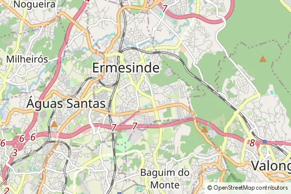 Mapa Ermesinde