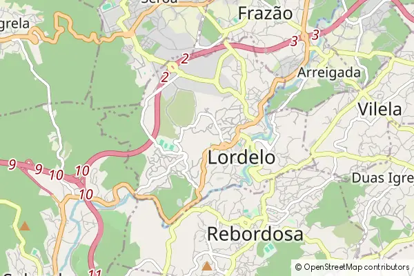 Mapa Lordelo