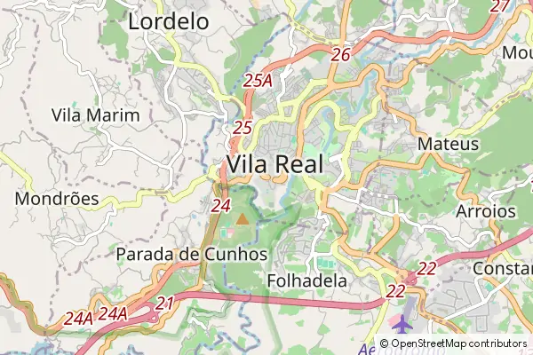 Mapa Vila Real