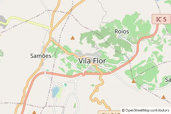 Mapa Vila Flor