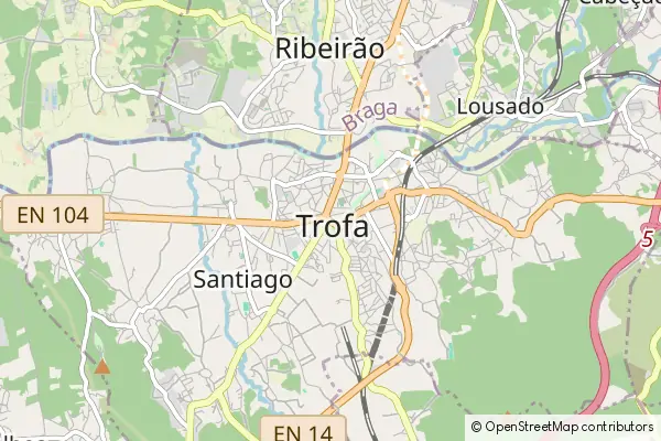 Mapa Trofa