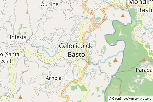 Mapa Celorico de Basto