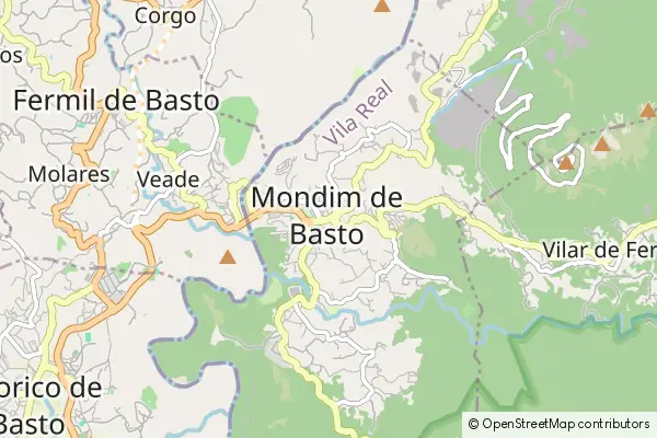 Mapa Mondim de Basto