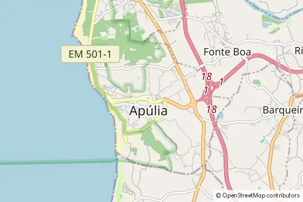 Mapa Apúlia