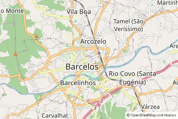 Mapa Barcelos