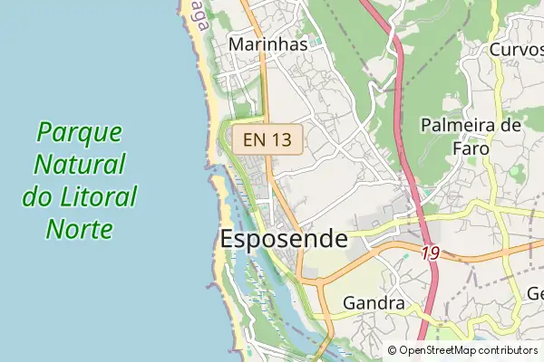 Mapa Esposende