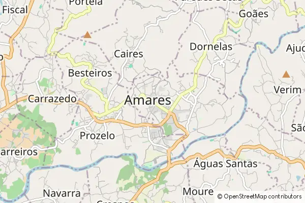 Mapa Amares