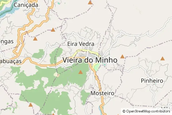 Mapa Vieira do Minho