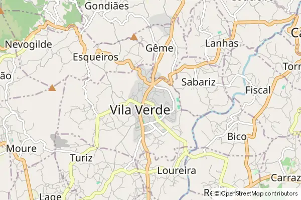 Mapa Vila Verde