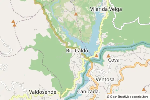 Mapa Rio Caldo