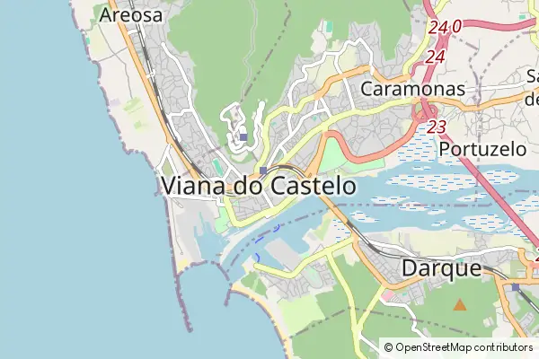 Mapa Viana do Castelo