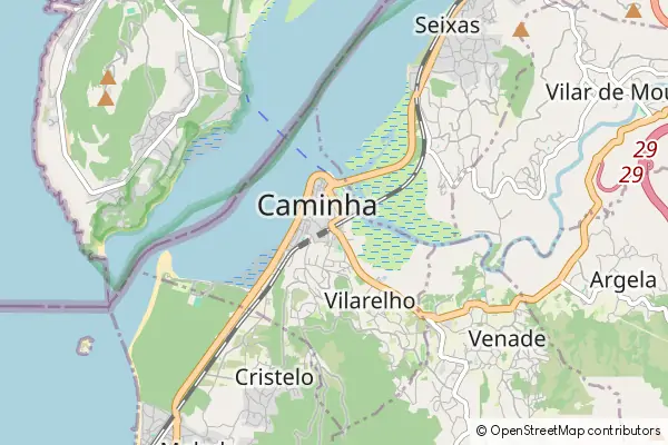 Mapa Caminha