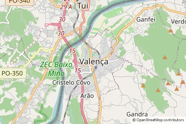 Mapa Valença