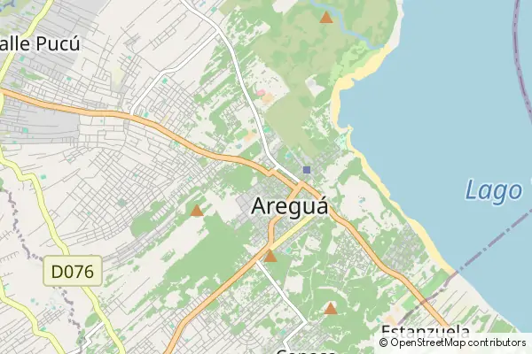 Mapa Areguá