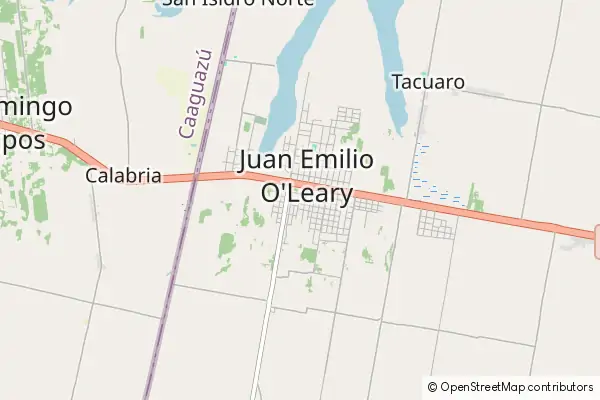 Mapa Juan Emiliano O’Leary